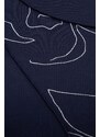 Tričko s dlouhým rukávem Desigual BOSTON tmavomodrá barva, 24SWTK70