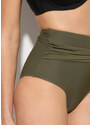 bonprix Stahovací bikinové kalhotky, silná tvarující funkce Zelená