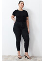 Trendyol Curve Black Slimming Effect Super High Waist Skinny Jeans