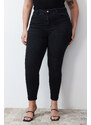 Trendyol Curve Black Slimming Effect Super High Waist Skinny Jeans