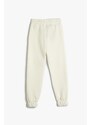 Koton Girl's White Sweatpants