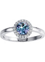 Royal Exklusive Royal Fashion stříbrný pozlacený prsten Alexandrit DGRS0031-WG