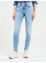 Big Star Woman's Skinny Trousers Denim 115490 Light Denim-138