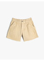 Koton Denim Shorts Cotton Pocket Elastic Waist Cotton