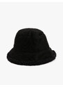Koton Bucket Hat Plush Lined Double Sided