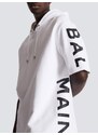 BALMAIN Short-Sleeve White mikina