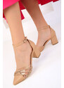 Soho Nude Women's Classic Heeled Shoes 18883