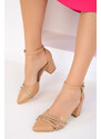 Soho Nude Women's Classic Heeled Shoes 18883