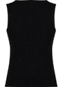 Trendyol Black Pearl Embroidered Top Knitwear Blouse