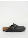 Birkenstock Boston Oiled Leather Narrow (black)šedá