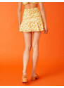 Koton Floral Pleated Skirt