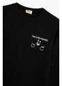 Koton Boy's Black Sweatshirt