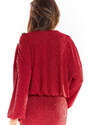 Dámský svetr awama model 139513 Red