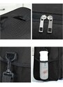 Camerazar Izolovaná termoobědová taška LUNCH BOX velký, nepromokavá tkanina Oxford + EVA, 24 x 26 x 17 cm