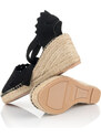 ESPADRILKY KARL LAGERFELD KAMINI MID ANKLE TIE CUT-OUT