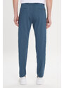 AC&Co / Altınyıldız Classics Men's Petrol Slim Fit Slim Fit Side Pocket Cotton Flexible Chino Trousers