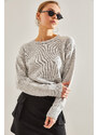 Bianco Lucci Women's Crew Neck Sweater