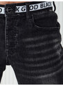 Pánské černé džínové kalhoty Dstreet
