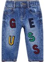 Chlapecké džíny s nápisem GUESS, modré