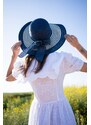 Art Of Polo Woman's Hat cz23153-3 Navy Blue