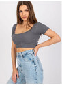 Top Rue Paris model 178094 Grey