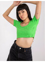 Top Rue Paris model 178092 Green