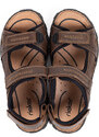 Pánské hnědé sandály Rieker 26061-25