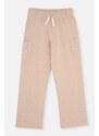 Dagi Brown Natural Color Local Seed Cotton Trousers