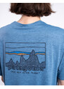 Patagonia M's Cap Cool Daily Graphic Shirt '73 Skyline: Utility Blue X-Dye