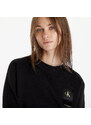 Dámská mikina Calvin Klein Jeans Satin Boxes Crewneck Sweatshirt Black