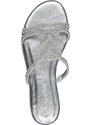 Dámské nazouváky TAMARIS 27115-42-941 stříbrná S4