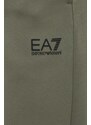 Tepláková souprava EA7 Emporio Armani zelená barva