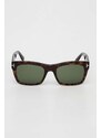 Sluneční brýle Tom Ford pánské, hnědá barva, FT1062_5652N