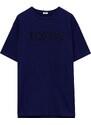 LOEWE Logo Dark Purple tričko