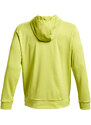 Pánská mikina Under Armour Armour Fleece Wordmark Hd Lime Yellow