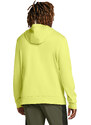 Pánská mikina Under Armour Armour Fleece Wordmark Hd Lime Yellow