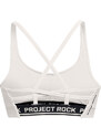 Podprsenka Under Armour Pjt Rck All Train Crsbck Bra White Clay