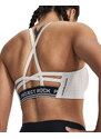 Podprsenka Under Armour Pjt Rck All Train Crsbck Bra White Clay