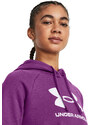 Dámská mikina Under Armour Rival Fleece Big Logo Hdy Cassis