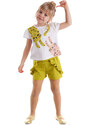 Denokids Funny Cats Girls T-shirt Shorts Set