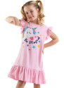 Denokids Unicorn Magic Girls Pink Dress