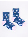 Yoclub Kids's Cotton Socks Cushion Anti Slip ABS Patterns Colors SK-20/GIR/031