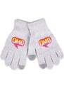 Yoclub Kids's Gloves RED-0108G-AA5E-003