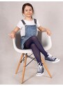 Yoclub Kids's Tights RA-09/19/GRA Navy Blue