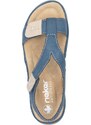 Dámské sandály RIEKER 64873-14 modrá