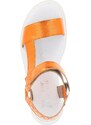 Dámské sandály RIEKER REVOLUTION W1651-38 oranžová