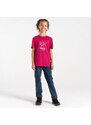 Dětské tričko Dare2b TRAILBLAZER tmavě růžová