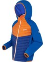 Dětská hybridní bunda Regatta KIELDER VIII modrá/oranžová