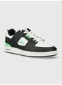 Sneakers boty Lacoste Court Cage Leather zelená barva, 47SMA0050