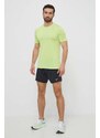 Běžecké tričko Mizuno Impulse Core zelená barva, J2GAA519